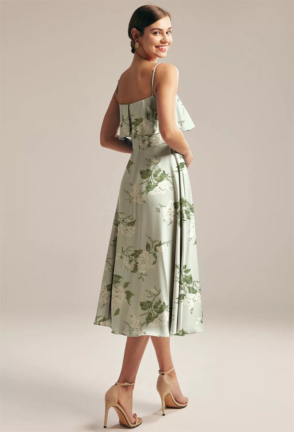 AW Morza Sage Garden Party  Short Bridesmaid Dresses